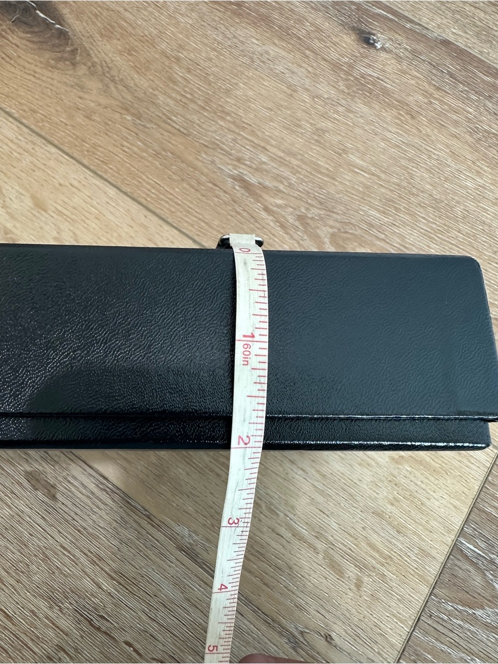AUTHENTIC CHANEL wallet box, ribbon, black felt and card. - Picture 3 of 10